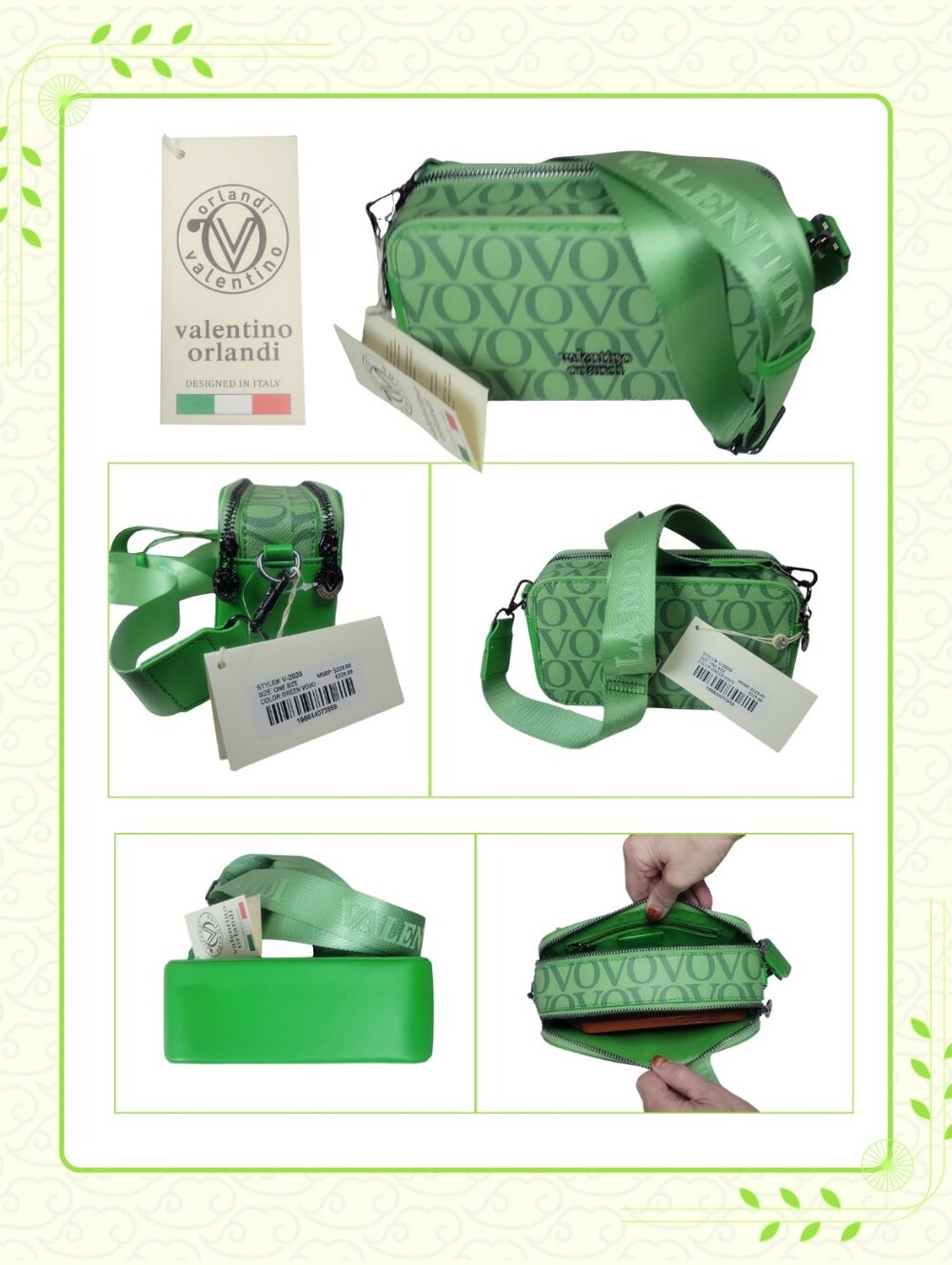 Valentino Orlandi Camera Bag NWT